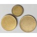 MIXED BLANKS . ALL NICKEL / BRASS . OR . COPPER / NICKEL . 3 ERROR COINS